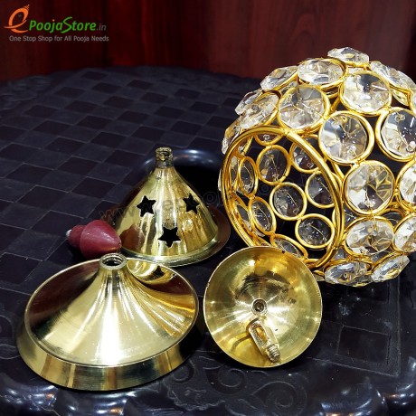 Brass Daily Puja Diyas 