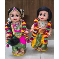 IYENGAR Wedding Pair Doll (13 Inchs)