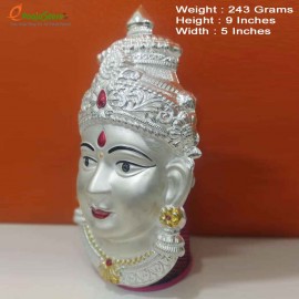 Pure Silver Ammavari Face