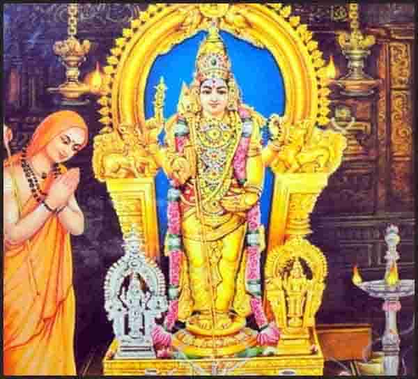 SUBRAMANYA BHUJANGAM – DIVINE SONGS IN PRAISE OF LORD MURUGA